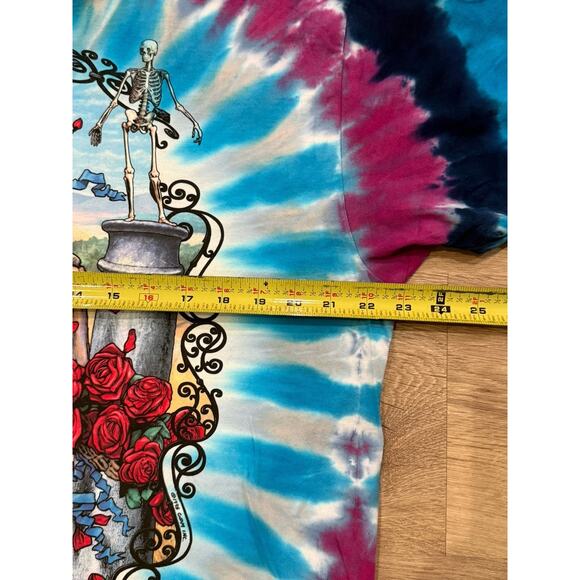 Vintage 90s LIquid Blue GRATEFUL DEAD 1965-1995 T Shirt Men Large Short Sleeve - Picture 6 of 10